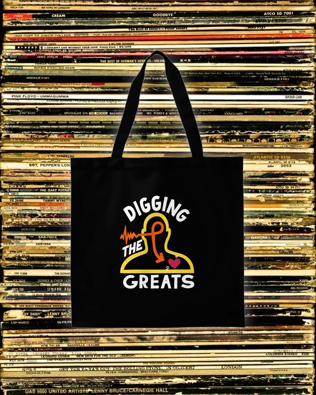 Record Tote - Head & Heart